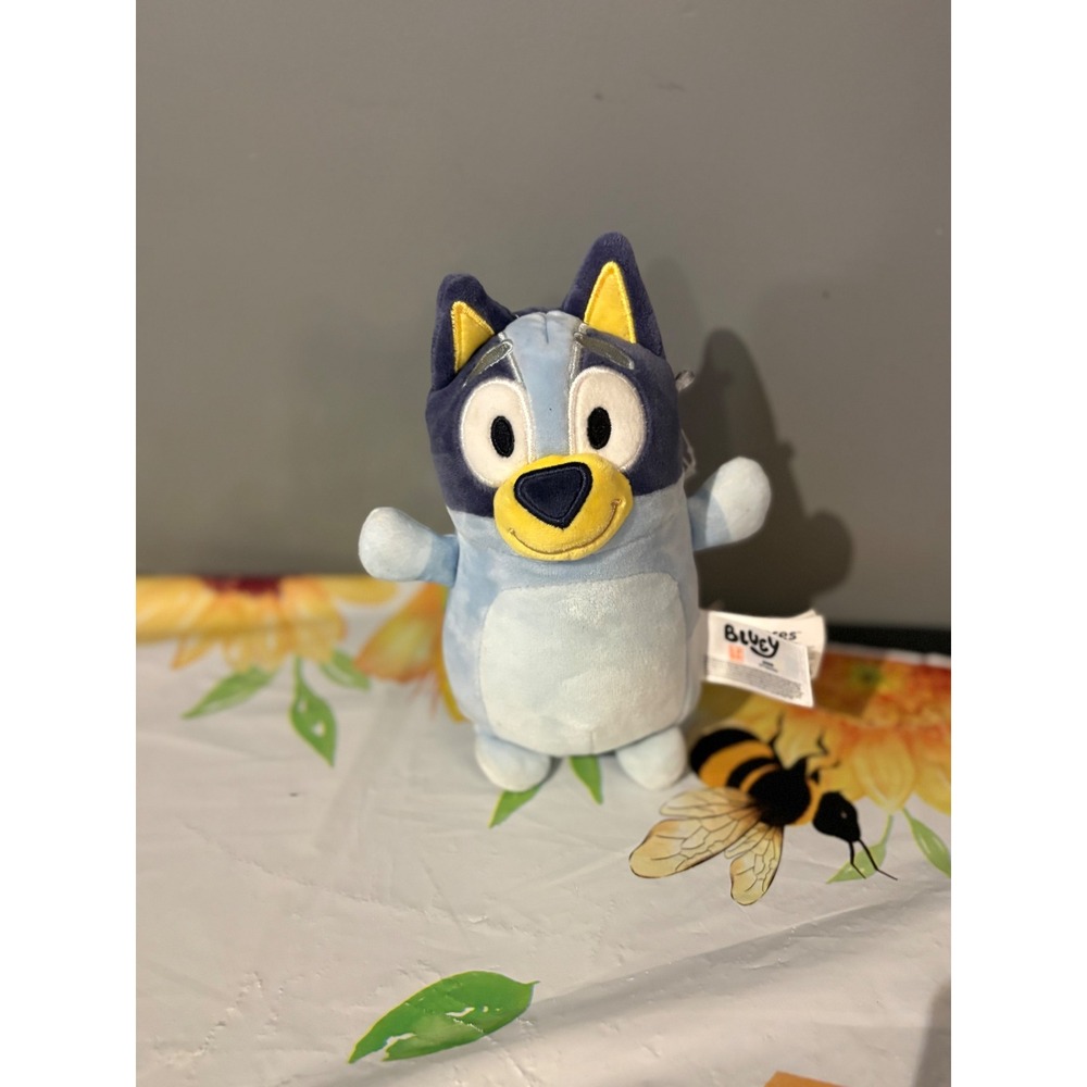 Bluey Heeler Plush Stuffed Animal Toy BBC Studios Ludo 8 Inch Blue Dog